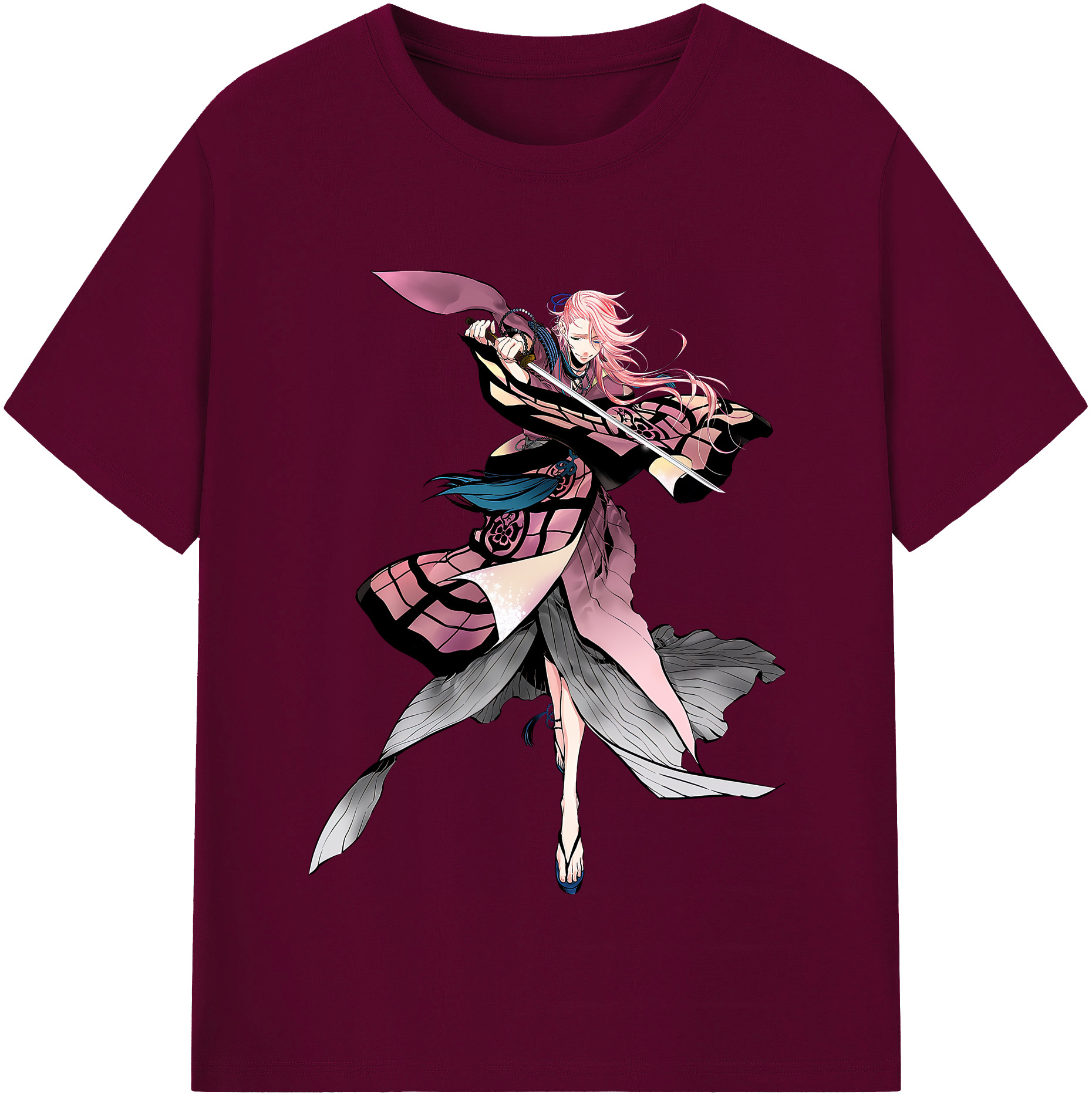 （画像用） 刀剣乱舞 Touken Ranbu レディースカジュアルプリントTシャツ（綿100％）